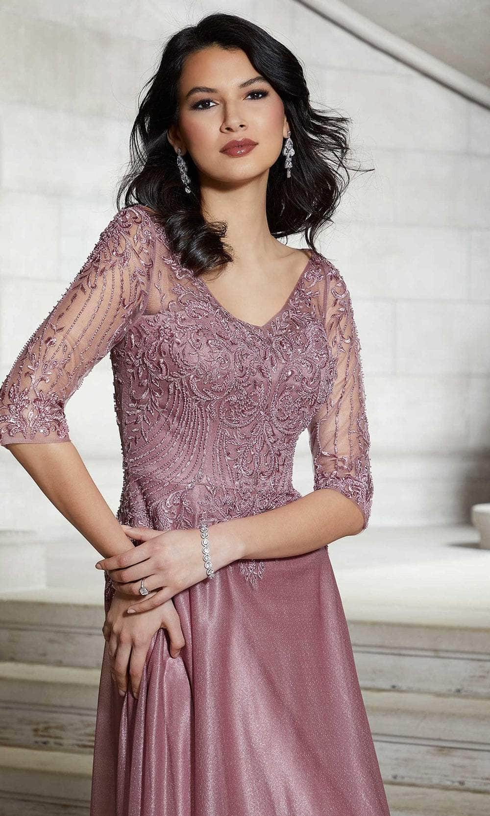 Mori Lee 72618 - Illusion Back Formal Gown - view 4