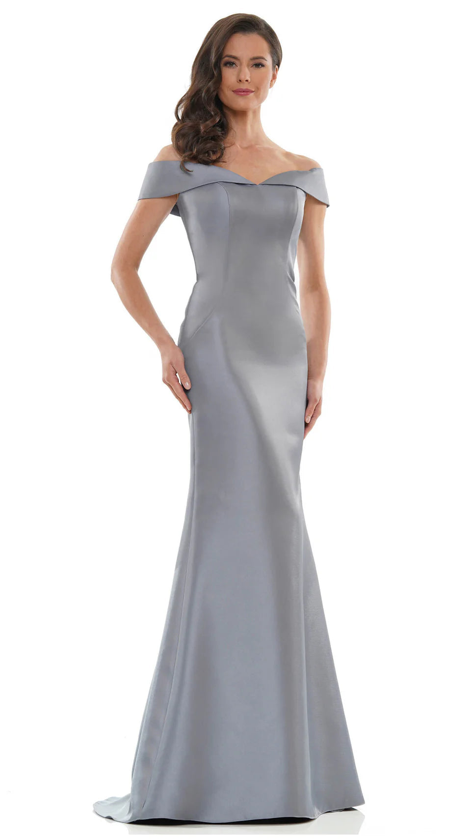 Marsoni by Colors - MV1153 Draped Off Shoulder Gown - view 10
