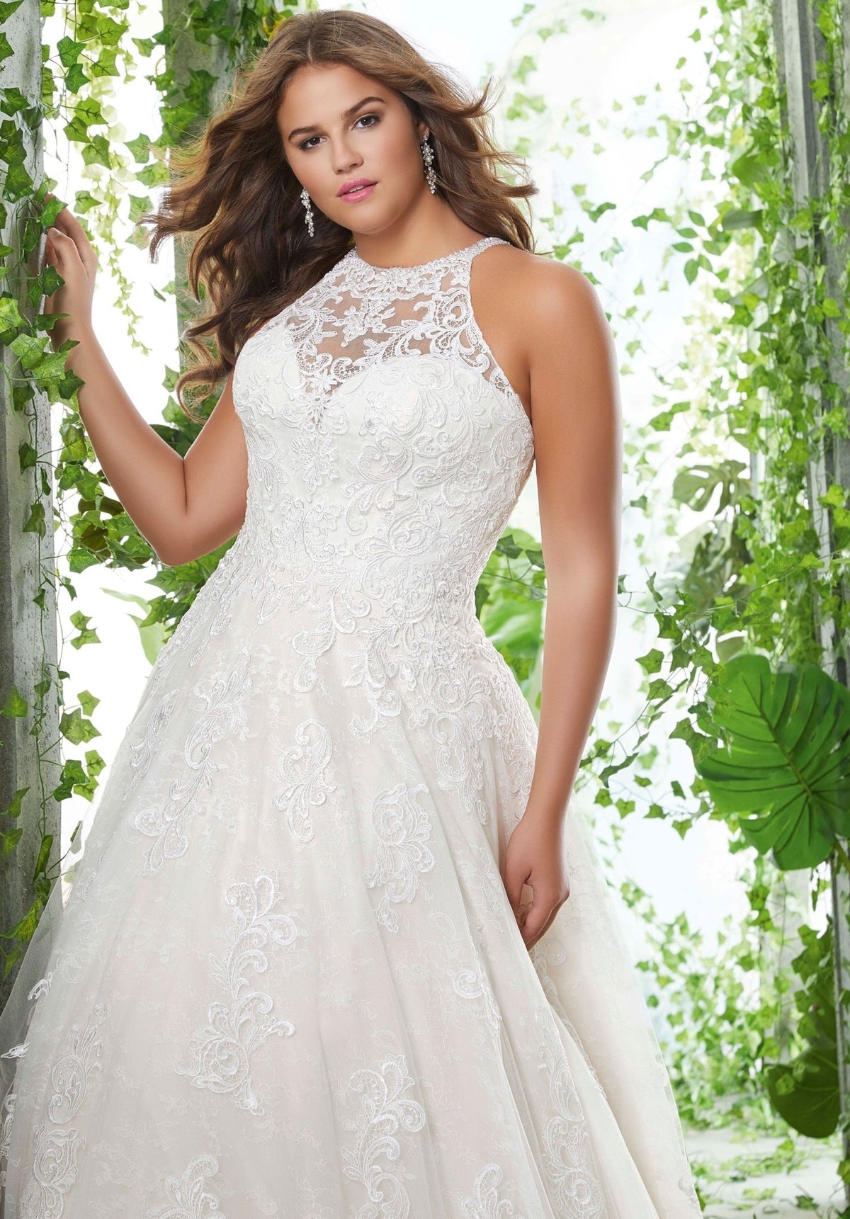 Perla Plus Size Wedding Dress - Silhouette Dresses