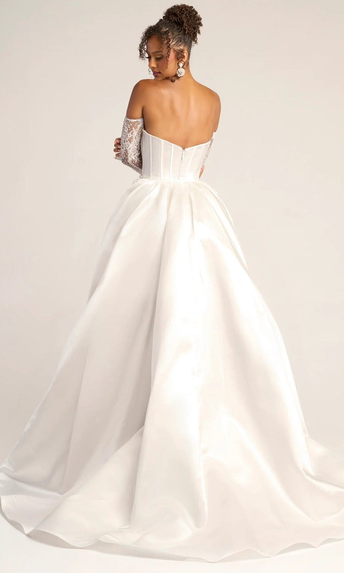 Portia and Scarlett PS26328E - Sparkle Lace Sweetheart Overskirt Gown
