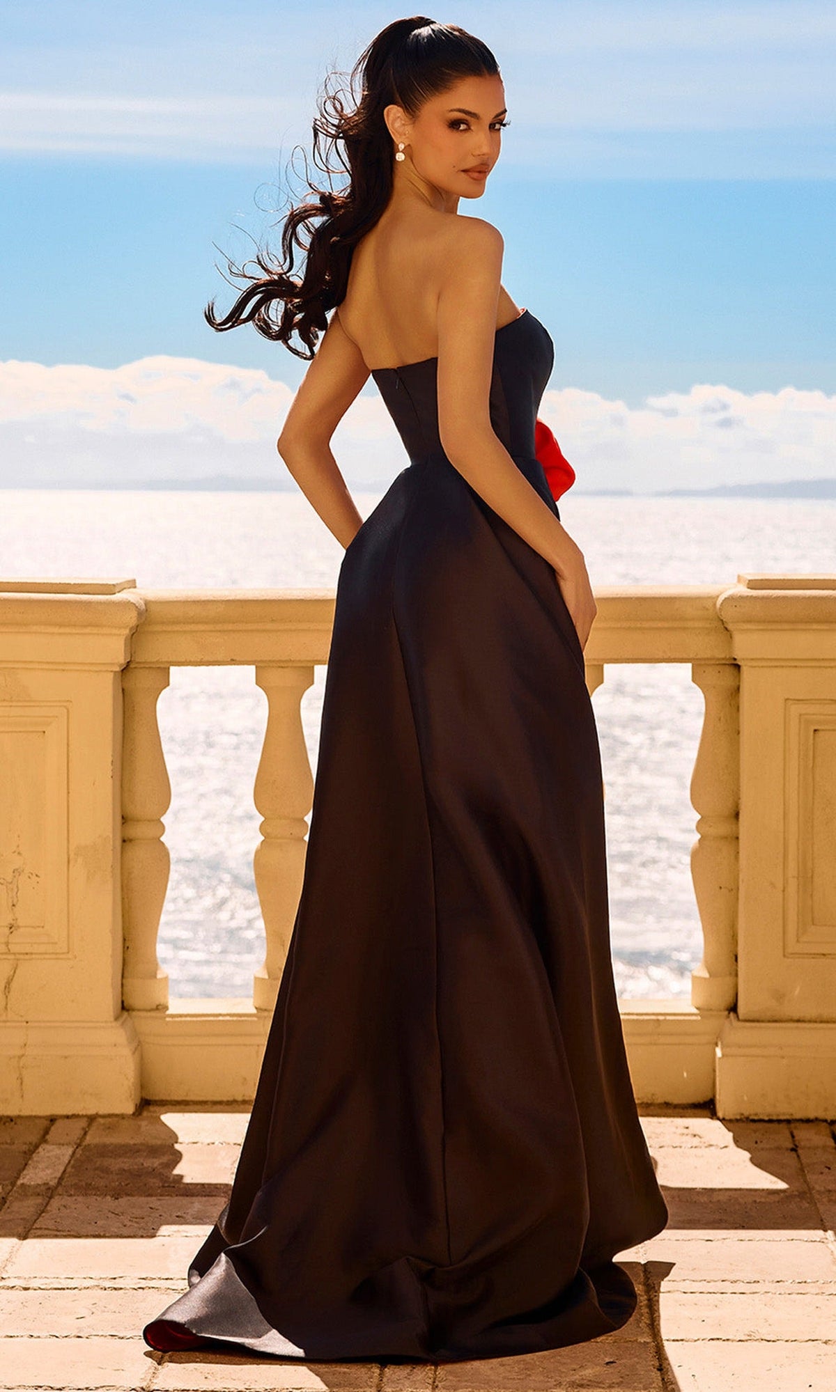 Portia and Scarlett PS26913E - Strapless Two Tone Ballgown