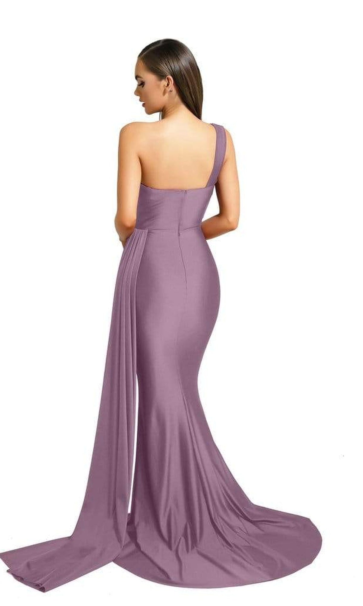 Portia and Scarlett - PS6321 One Shoulder Fitted Evening Gown