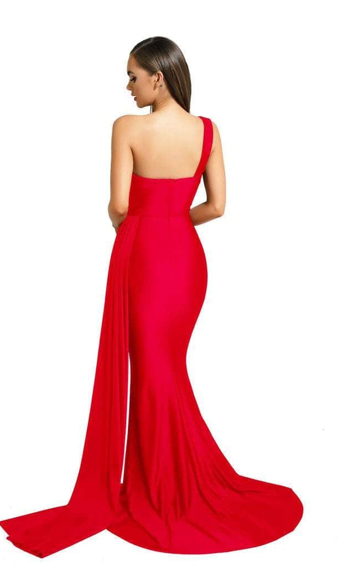 Portia and Scarlett - PS6321 One Shoulder Fitted Evening Gown