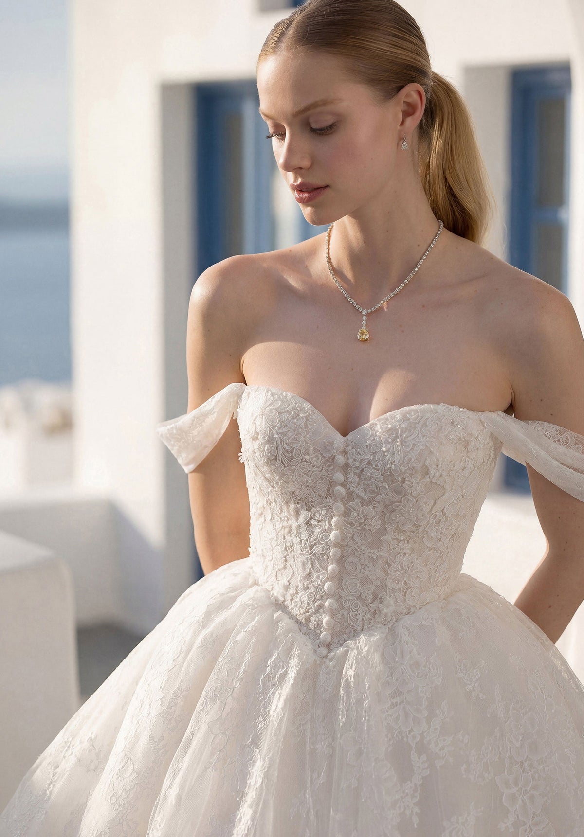 Tulle Wedding Dress by Morilee