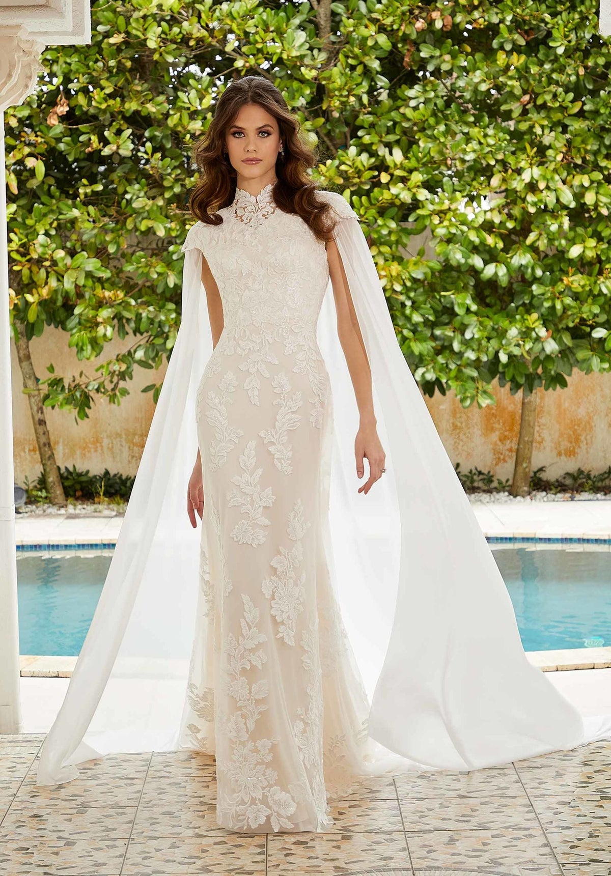 Georgette Wedding Dress by Morilee