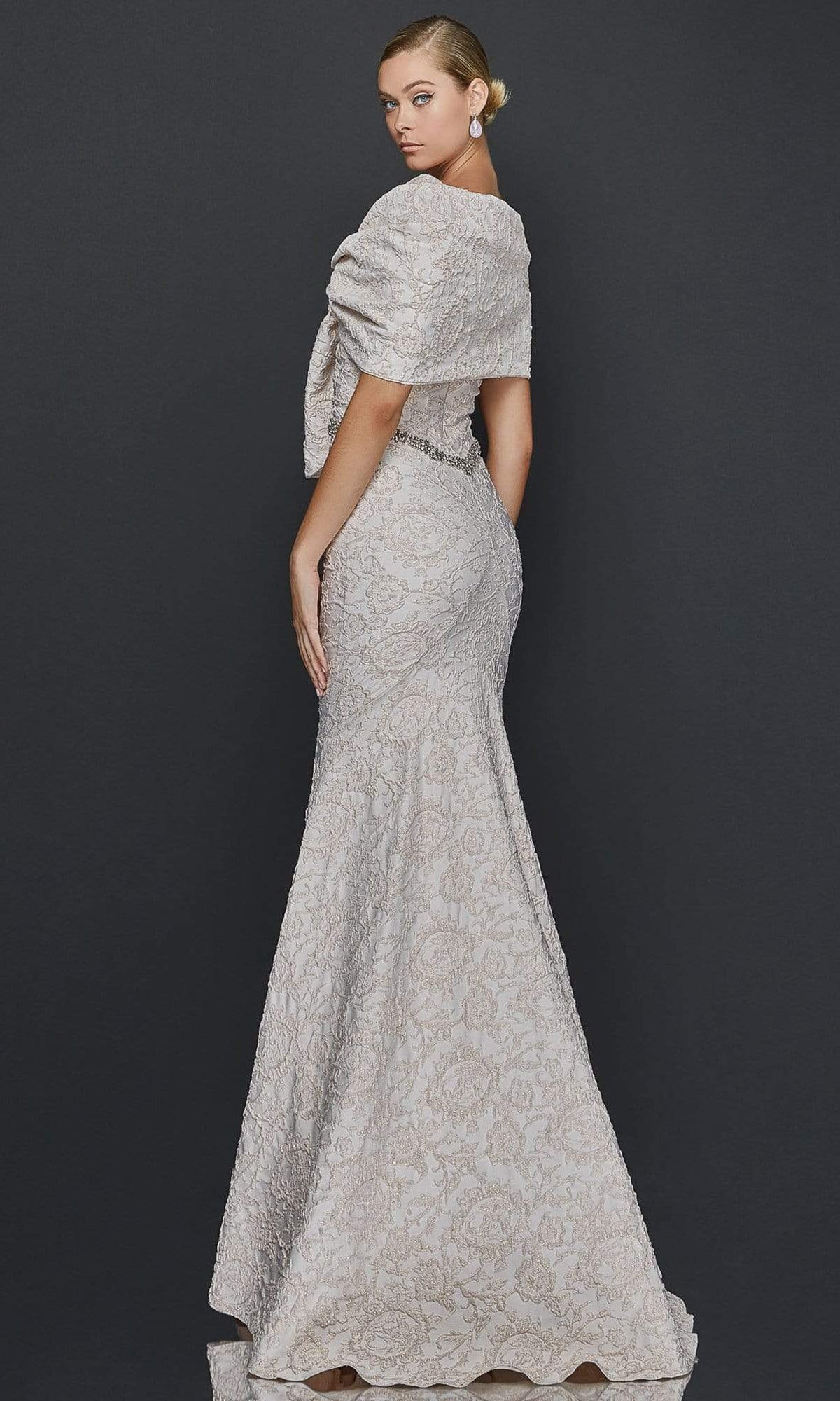 Terani Couture - 1921M0726 Embroidered Trumpet Mother of the Groom Dress - view 5