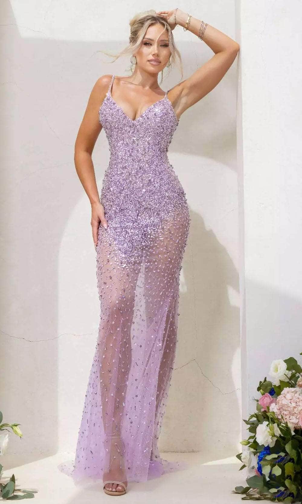 Terani Couture 241P2071 - Rhinestone Prom Dress - view 5
