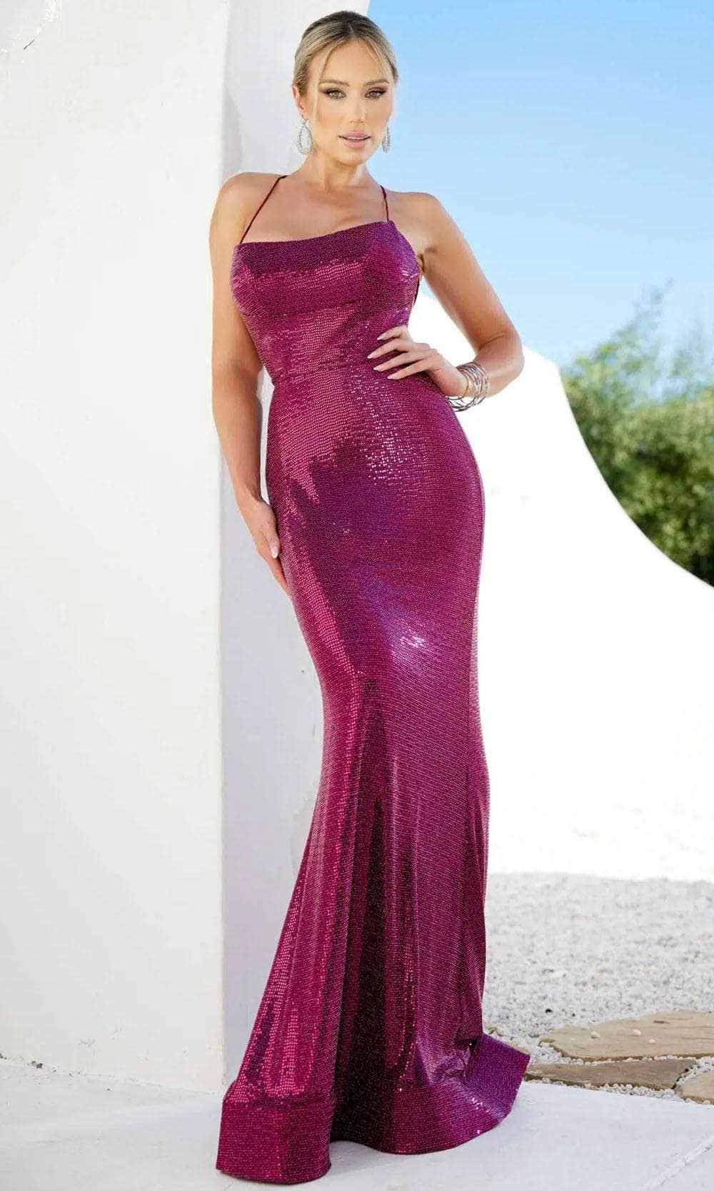 Terani Couture 241P2135 - Sequin Bodycon Prom Dress - view 5