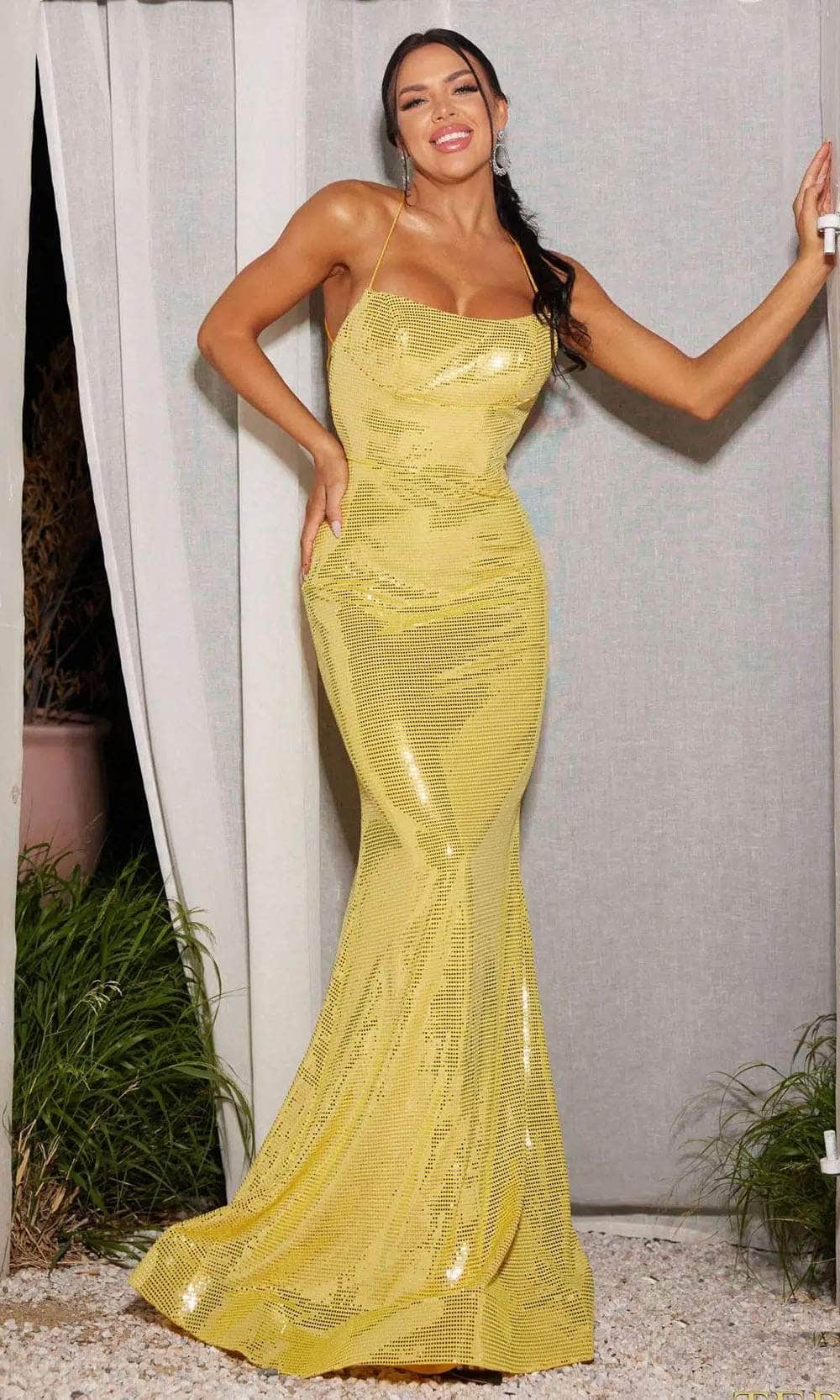 Terani Couture 241P2135 - Sequin Bodycon Prom Dress - view 15