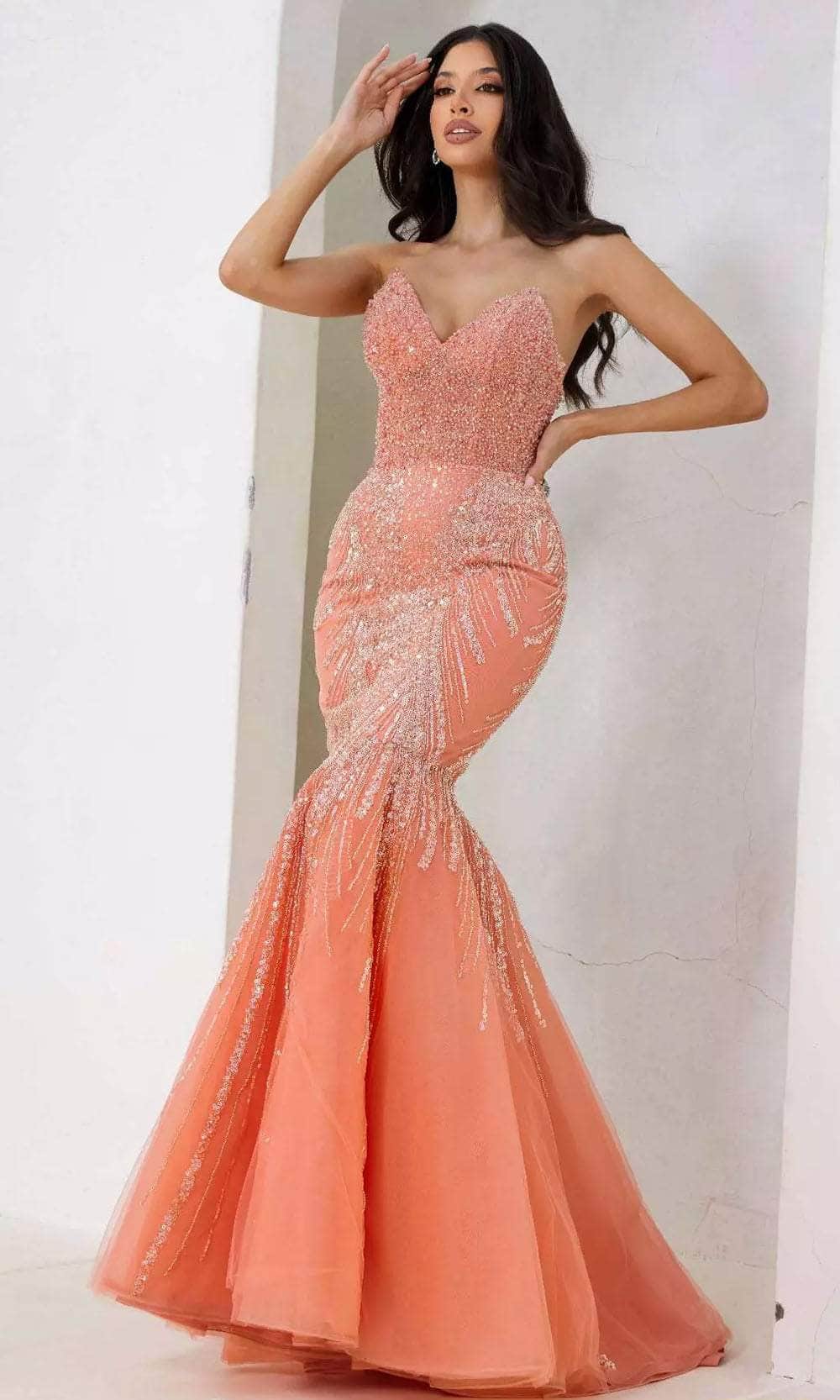 Terani Couture 241P2171 - Bead Sequin Prom Dress - view 7
