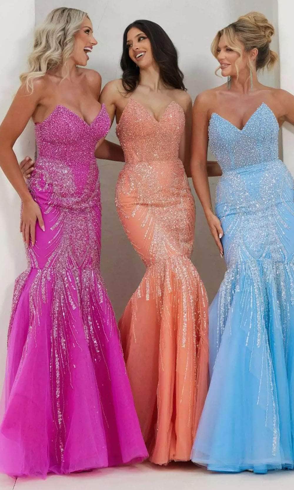 Terani Couture 241P2171 - Bead Sequin Prom Dress - view 8