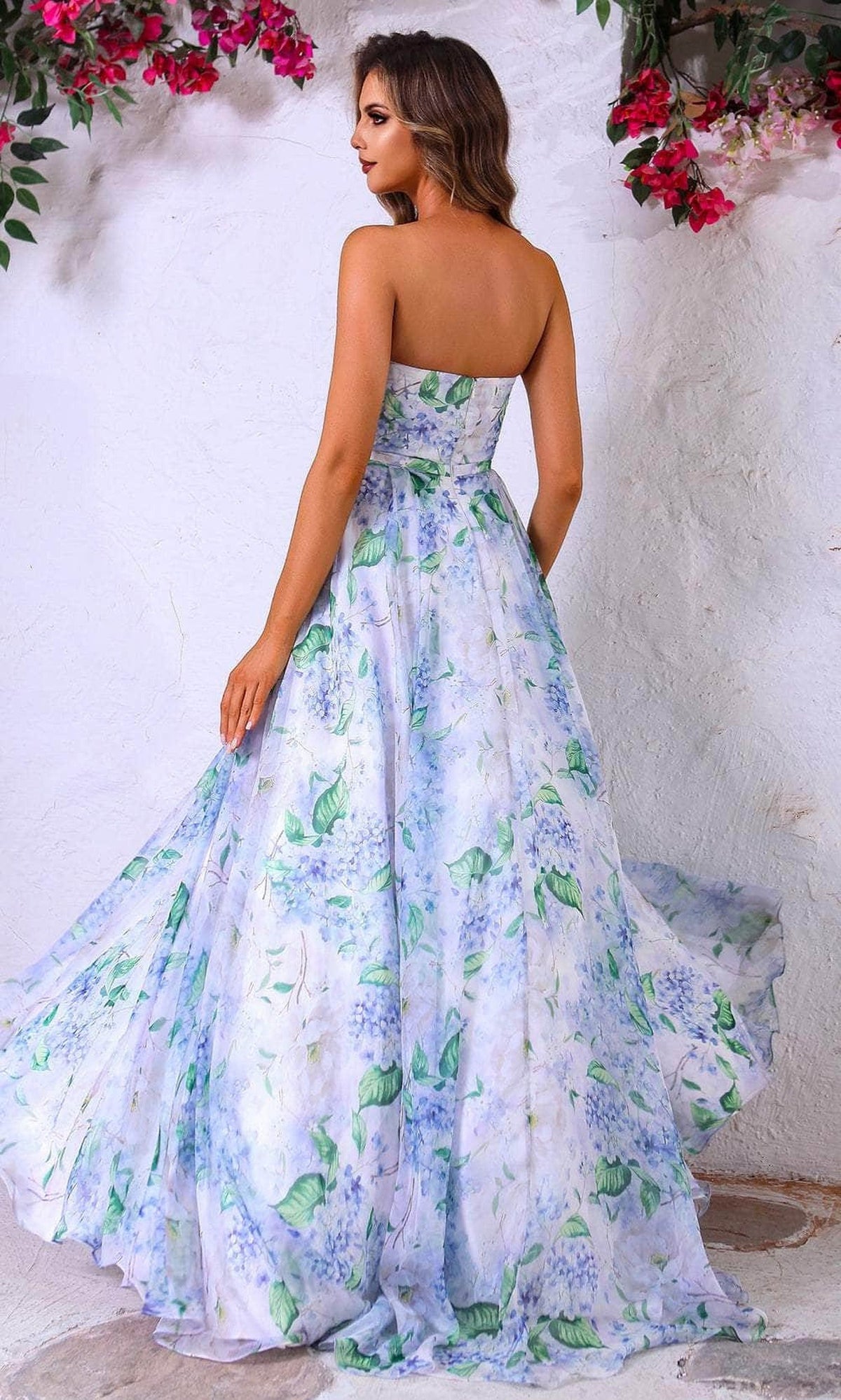 Terani Couture 251P4142 - Printed A-Line Prom Dress