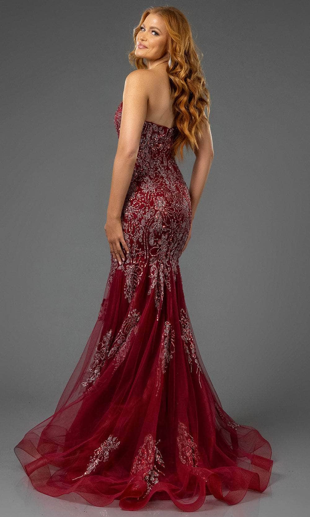 Terani Couture 251P4641 - Beaded Bodice Sweetheart Prom Gown - view 5