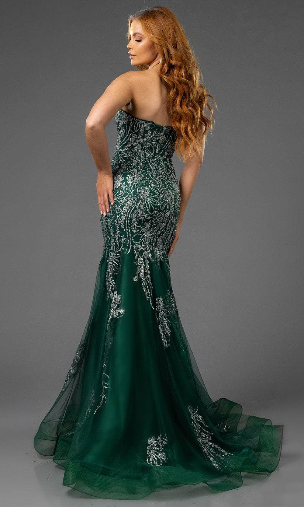Terani Couture 251P4641 - Beaded Bodice Sweetheart Prom Gown - view 7