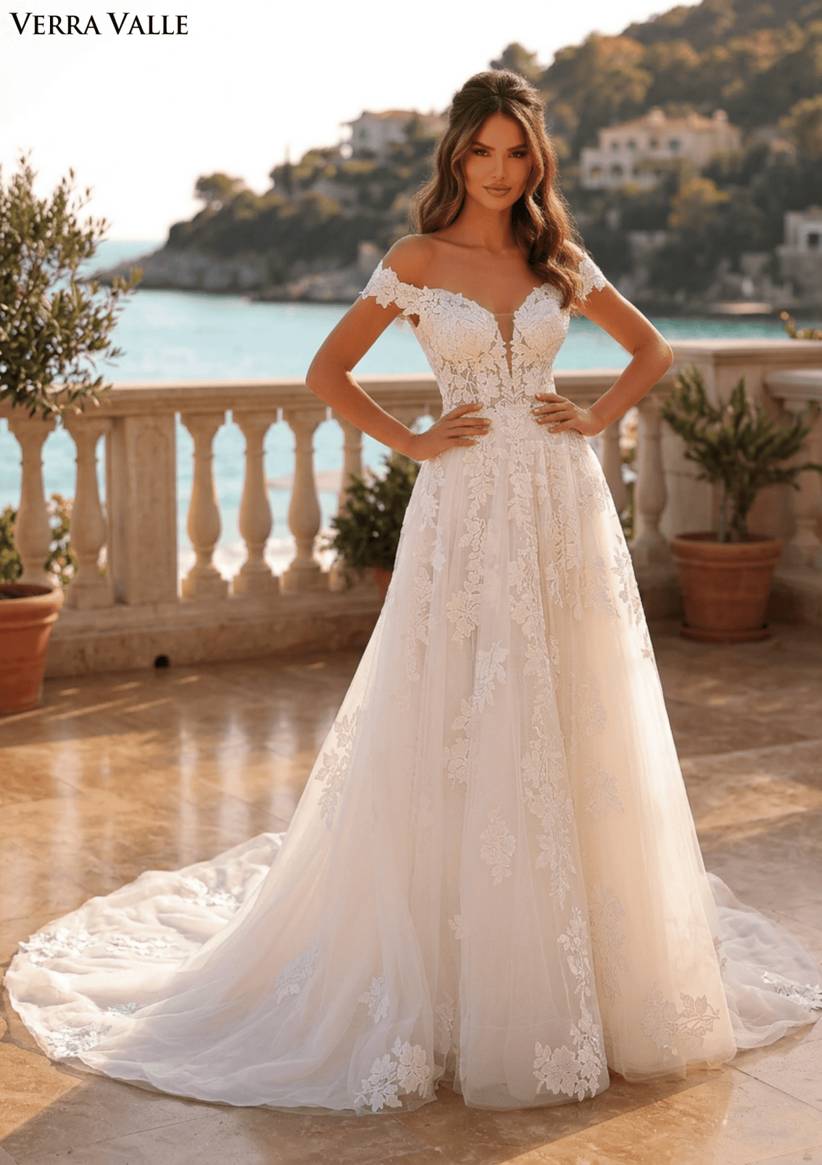 Verra Valle 900414 Wedding Dress - Silhouette Dresses