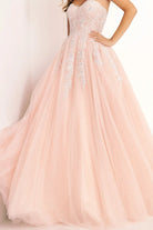 Jovani 00915 - Embroidered Sweetheart Prom Dress - designer prom dress at Silhouette Dresses