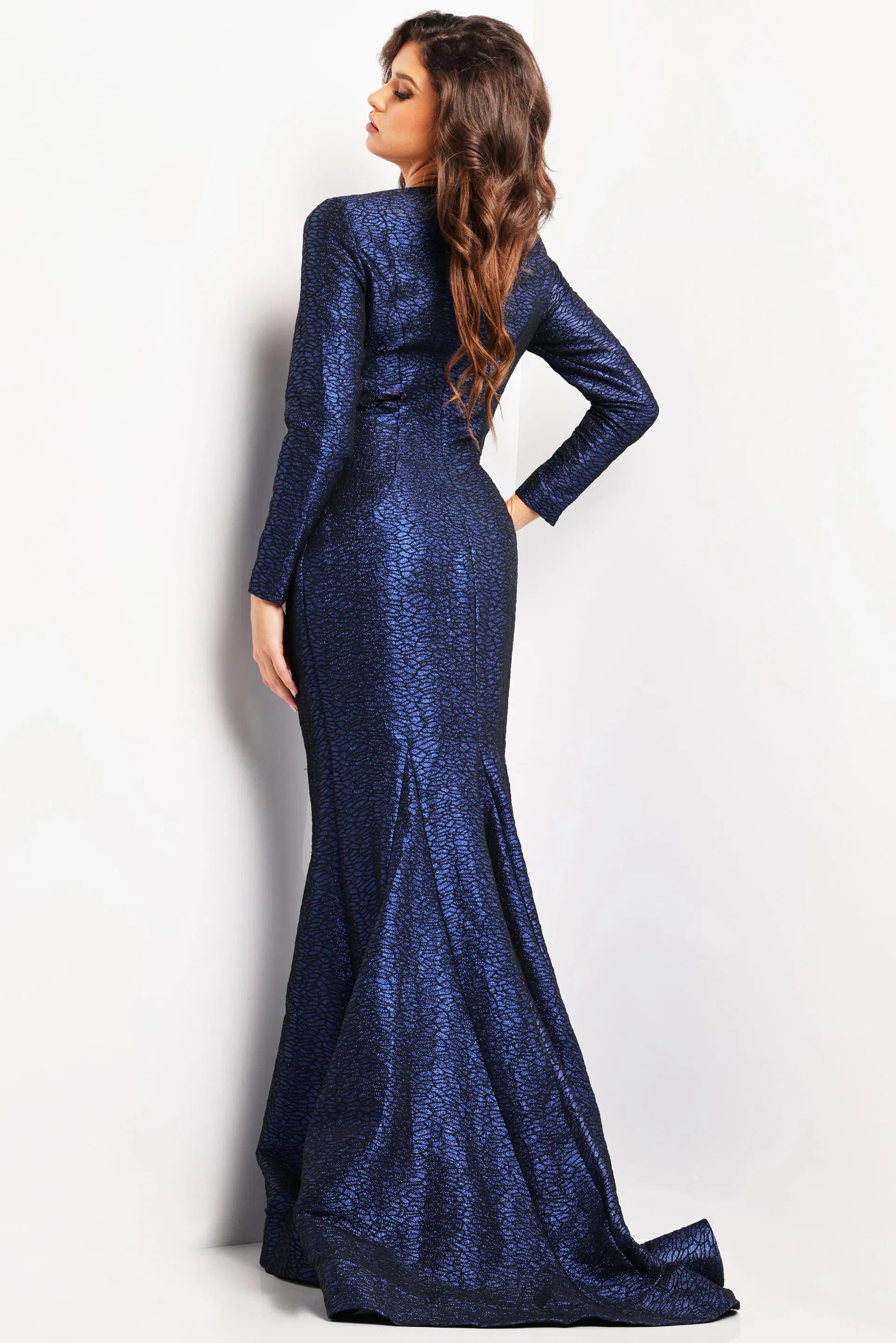 Jovani 06996 - Mermaid Evening Mother of the Bride Gown - view 6
