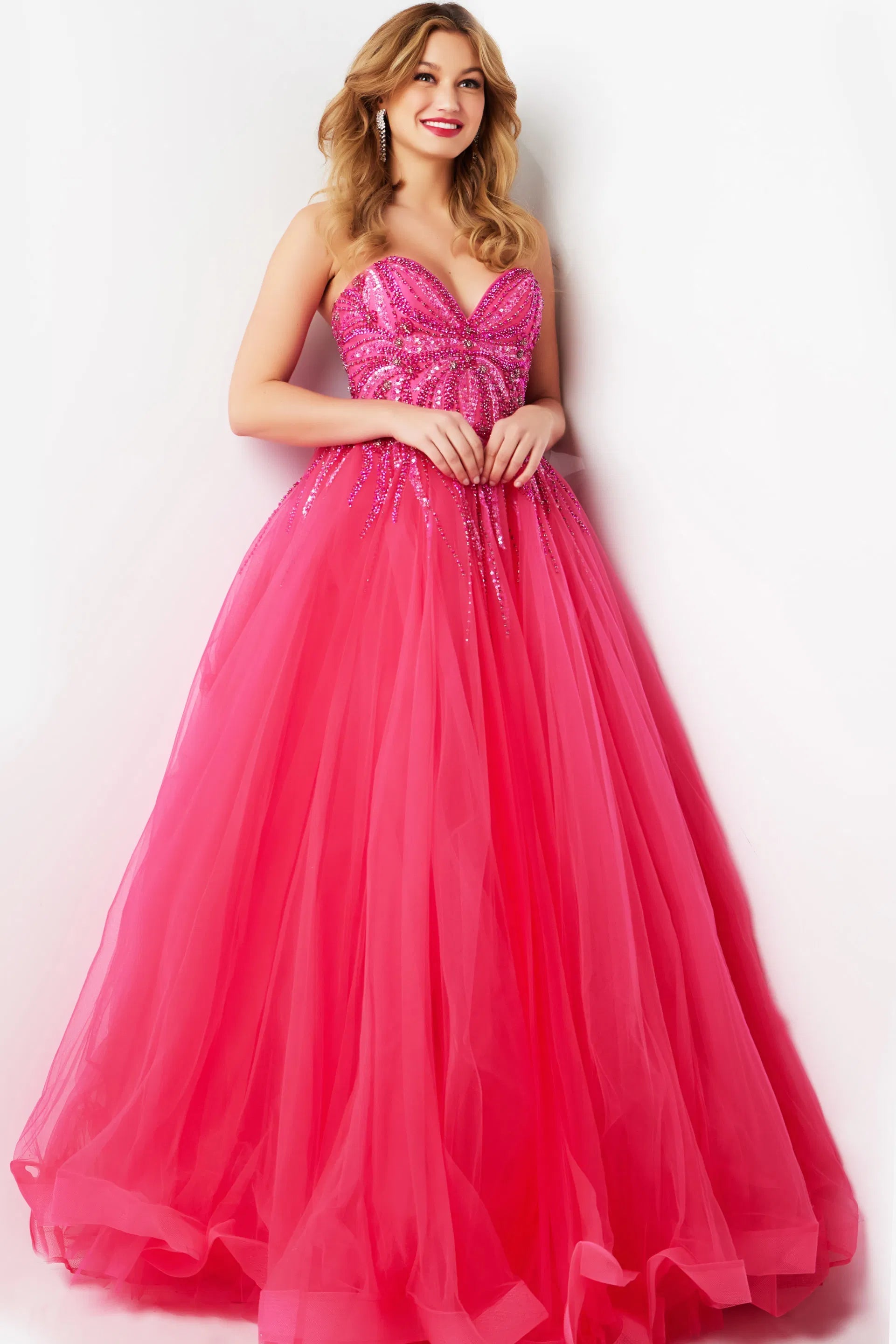 Jovani 07946 - Beaded Sweetheart Prom Ballgown - designer prom dress at Silhouette Dresses