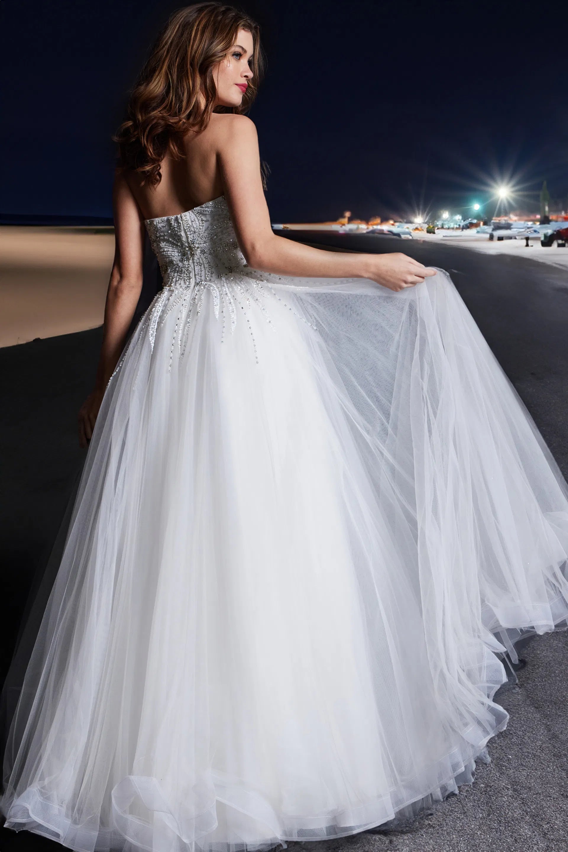 Jovani 07946 - Beaded Sweetheart Prom Ballgown - view 9