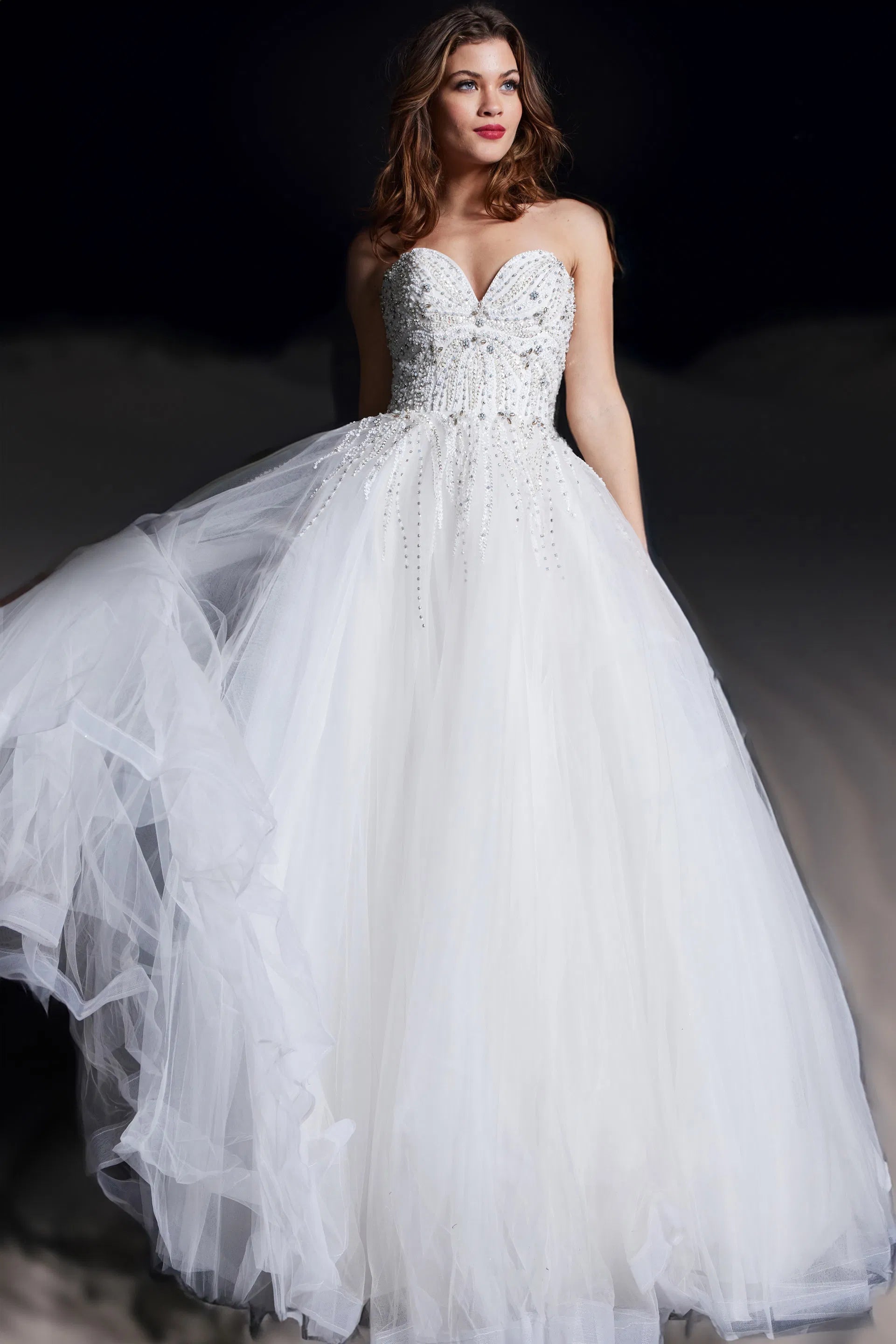 Jovani 07946 - Beaded Sweetheart Prom Ballgown - view 8