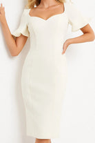 Jovani 09059 - Short Sleeve Sweetheart Formal Dress - view 4
