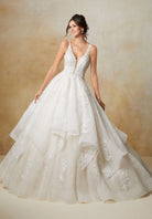 Sage Wedding Dress by Morilee