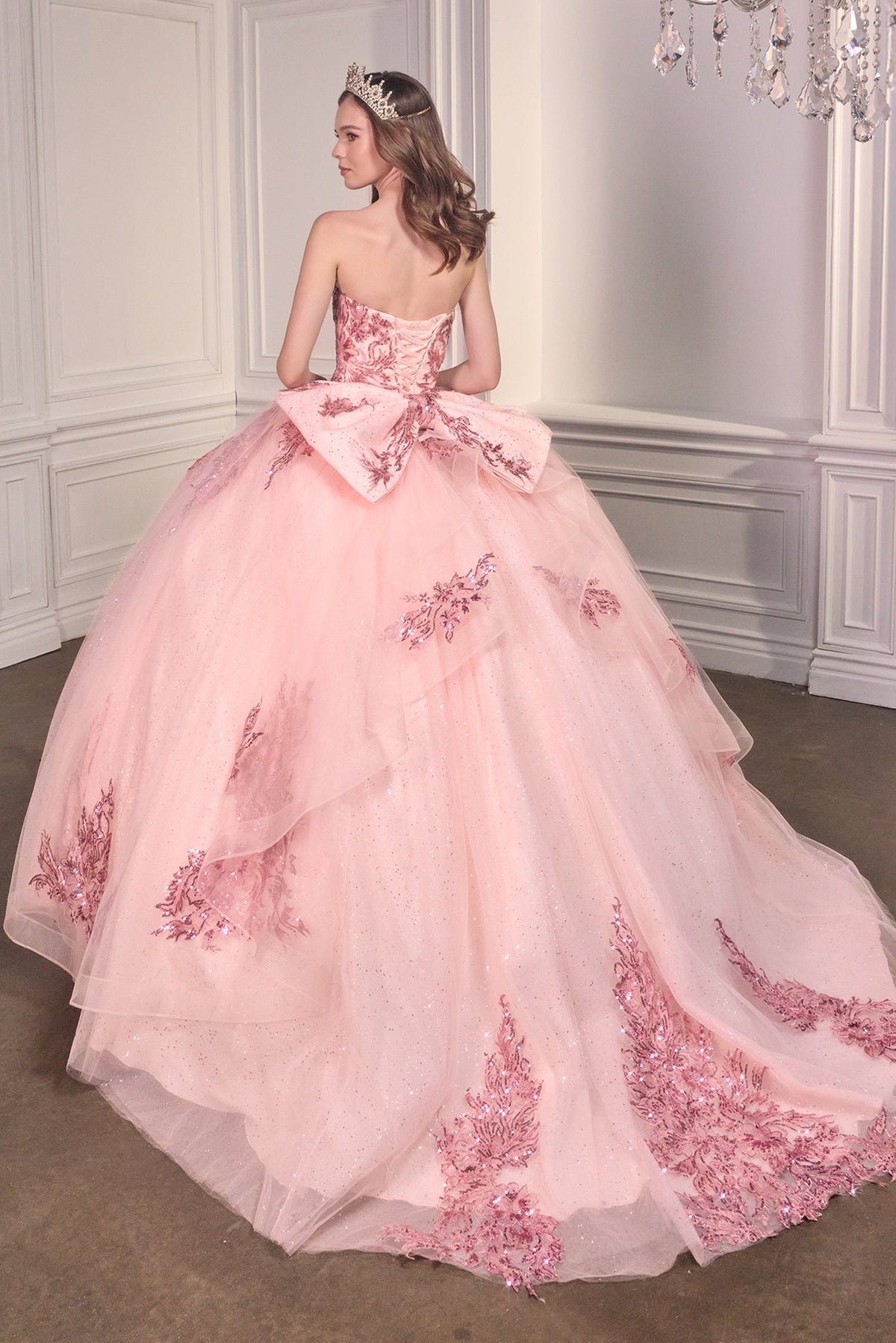 Ladivine 15715 - Sweetheart Bodice Ballgown