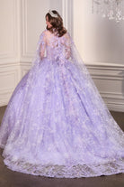 Ladivine 15719 - Applique Ornate Ballgown