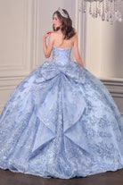 Ladivine 15732 - Sweetheart Sequin Lace Ball Gown