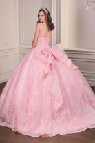 Ladivine 15732 - Sweetheart Sequin Lace Ball Gown