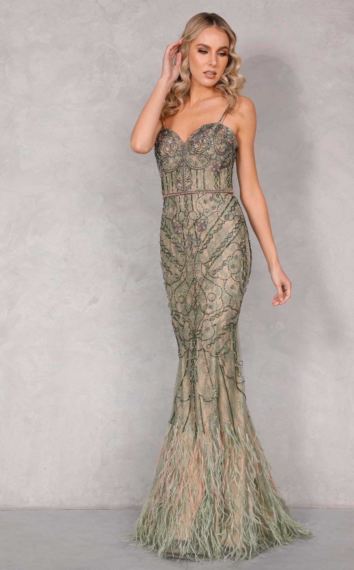 Terani Couture 2221GL0415 dress — view 1