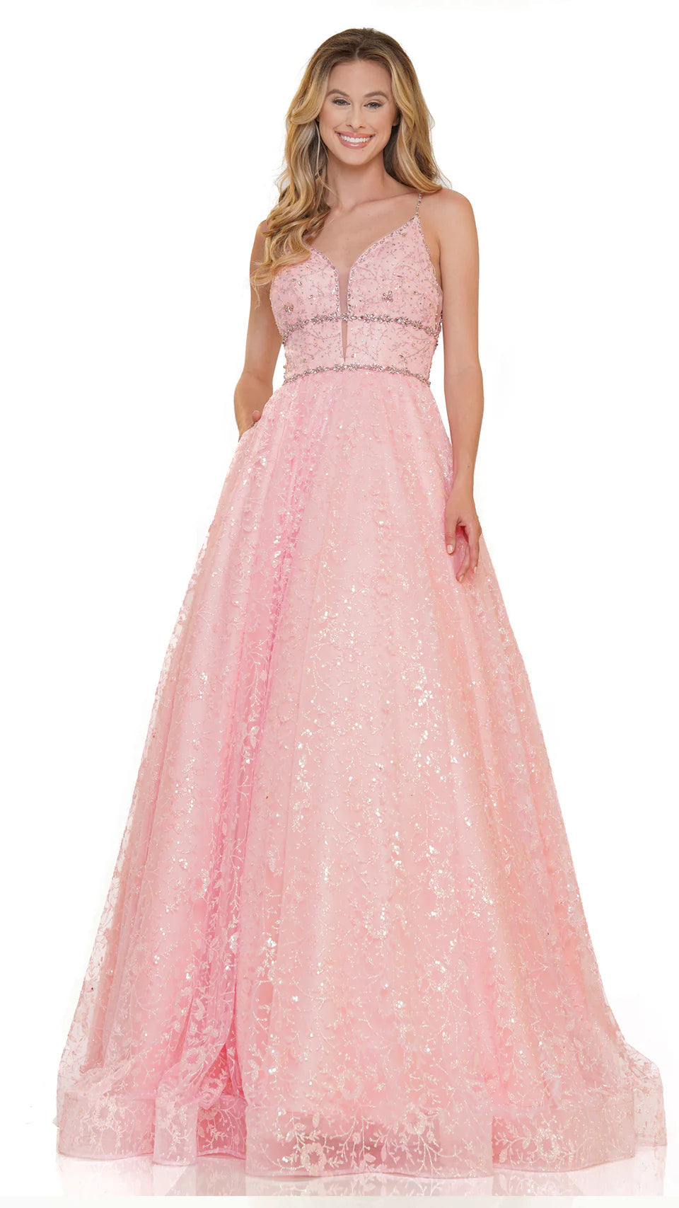 Colors Dress - 2288 Embellished Sweetheart Long Dress - view 8