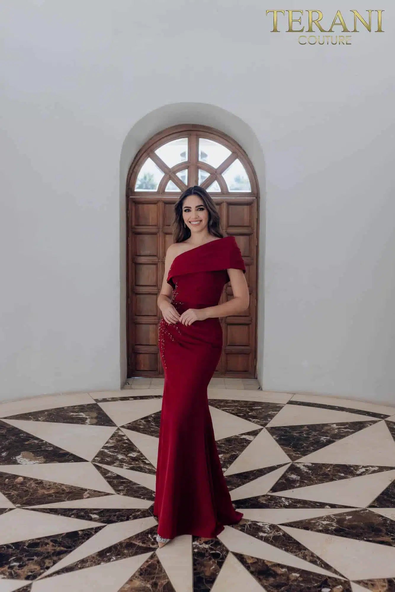 Terani Couture 231M0473 - Mermaid Long Mother of the Bride Gown - view 4