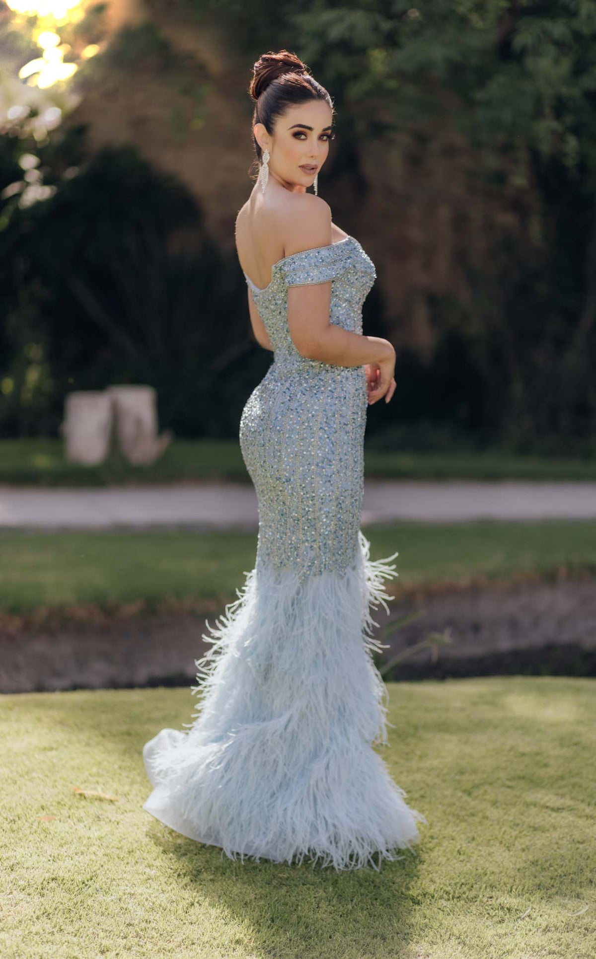 Terani Couture 232GL1478 dress — view 3