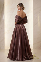 Terani Couture 251M4044 - Off Shoulder Sweetheart Evening Gown - view 6