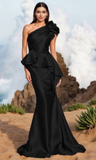 Terani Couture 252E5546 - Ruffled Evening Gown - designer mother of the bride dress at Silhouette Dresses