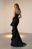 Terani Couture 252E5534 - Embroidered Tulle Sweetheart Evening Dress - detail view