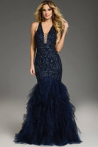 Jovani 25854 - Sleeveless Mermaid Prom Dress - view 4