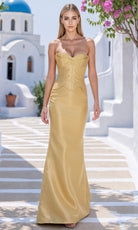 Terani Couture 261E6292 - Mikado Strapless Sweetheart Sheath Gown - view 10