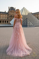 Terani Couture 261M6435 - Beaded Floral Off Shoulder Tulle Gown - view 5