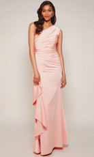 Alyce Paris 27624 - One Shoulder Draped Evening Gown - view 4