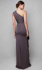 Alyce Paris 27624 - Draped One Shoulder Gown - back view
