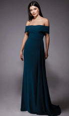 Alyce Paris 27745 - Straight Neck Ruched Evening Dress - view 5