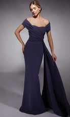 Alyce Paris 27745 - Straight Neck Ruched Evening Dress - view 6