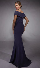 Alyce Paris 27745 - Straight Neck Ruched Evening Dress - back view