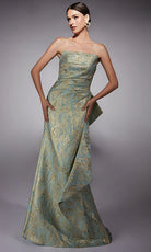 Alyce Paris 27750 - Mermaid Dress with Detachable Sleeves - detail view
