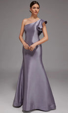 Alyce Paris 27826 - One Shoulder Mermaid Evening Gown - designer mother of the bride dress at Silhouette Dresses