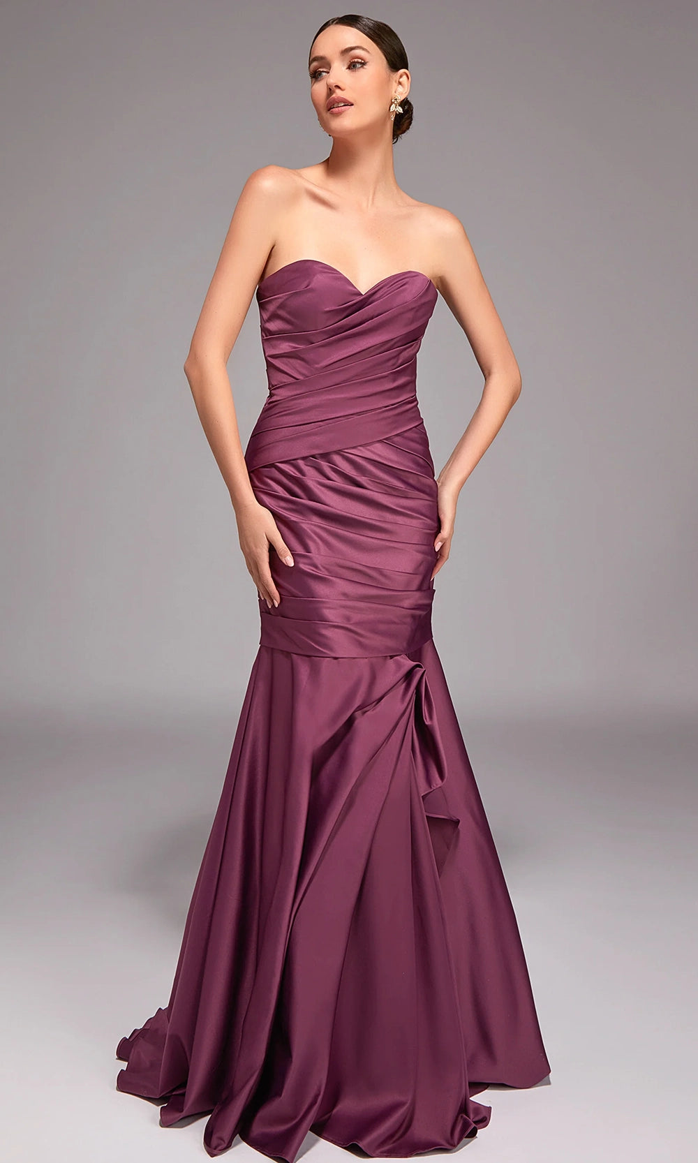 Alyce Paris 27836 - Strapless Ruched Mermaid Gown - designer prom dress at Silhouette Dresses