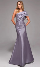 Alyce Paris 27838 - One Shoulder Draped Mermaid Gown - view 5