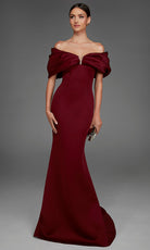 Alyce Paris 27883 - Elegant Off Shoulder Mermaid Scuba Gown